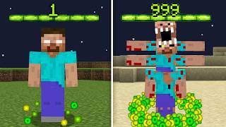 If You Gain XP Minecraft Gets More Scary [upl. by Cozza]