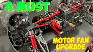 How to install cooling fans on an Arrma Kraton exb rtr 15  very easy install kratonrtrexb exb [upl. by Ephraim]