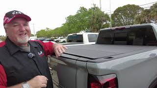 Bak Flip MX4 Folding Hard Cover on 24 GMC Sierra 1500 AT4 review by Chris from CampH Auto Accessories [upl. by Rexferd]