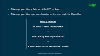 Pastel Payroll Setting up Hourly Rate for Weekly employees [upl. by Niels127]