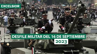 Desfile militar del 16 de septiembre 2023 COMPLETO [upl. by Vange791]