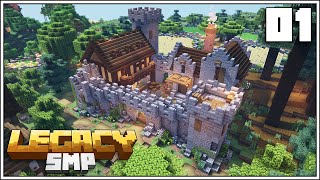 Legacy SMP Episode 1  A NEW ADVENTURE BEGINS Minecraft 115 Survival Multiplayer [upl. by Amorette]