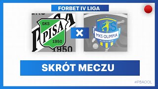 Skrót meczu Pisa Barczewo  Olimpia Olsztynek 63 [upl. by Allemap]