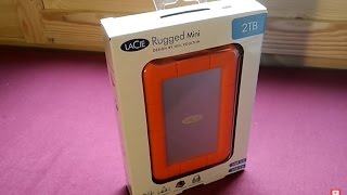 Unboxing LACIE Rugged mini USB 30 2TB [upl. by Lan478]