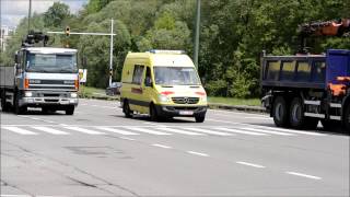 Croix Rouge Bruxelles Capitale  Horn  Red Cross Ambulance code 3  Horn [upl. by Notnats]