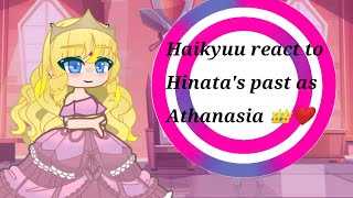 Haikyuu react to Hinata’s past as Athanasia wmmap x Haikyuu [upl. by Laemaj574]