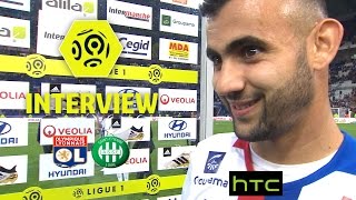 Interview de fin de match  Olympique Lyonnais  AS SaintEtienne 20 [upl. by Oinegue85]