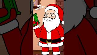 Santa  No Witnesses Christmas Animation Meme shorts santa christmas [upl. by Hanafee]