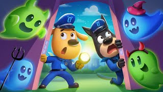 Strange Sound From Toilet  Police Cartoon  Cartoon for Kids  Sheriff Labrador  BabyBus [upl. by Ailegnave]