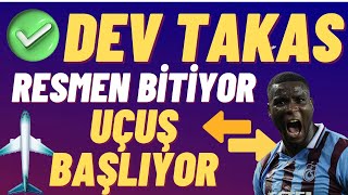 Bomba Hamle dev takas O transfer bitiyor Uçuş başlıyor trabzonspor [upl. by Clapp]