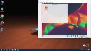 ExTiX linux install in virtualbox [upl. by Nnaeirelav425]