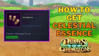 How To Get Celestial Essence in Devas of Creation  Celestial Essence Location  Roblox [upl. by Madriene]