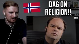 Reaction To Dag  Refsnes om religion Norwegian Comedy [upl. by Temple961]