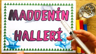 4 SINIF MADDENİN HALLERİ [upl. by Ayanad]