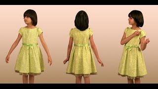 Sewing a Dress Using a Ready Made Pattern  Introduction FREE SAMPLE [upl. by Dlorrej745]