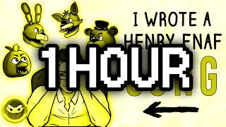 1 Hour ► FNAF Henry Song quotDisconnectedquot LYRICS [upl. by Ailemaj]