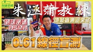 各家061線徑評測｜所以暫時將妳眼睛閉了起來｜勝利VBS61 Kizuna Z61S  Yonex AeroSonic 李寧N61 上古神獸的殞落｜羽球線ASMR [upl. by Krakow]