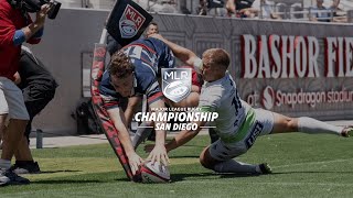 HIGHLIGHTS  2024 MLR CHAMPIONSHIP  Seatte Seawolves vs New England Free Jacks [upl. by Yadsendew]