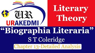 Introduction to Biographia Literaria  Samuel Taylor Coleridge [upl. by Leif]