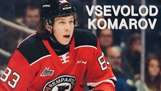 VSEVOLOD KOMAROV  2223 QMJHL HIGHLIGHTS [upl. by Medora]