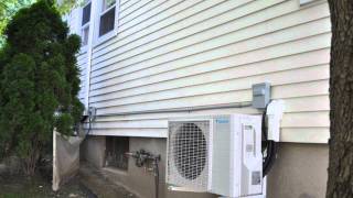 Daikin Quaternity ductless mini split air conditioner and heat pumps works down to 4º [upl. by Marc]