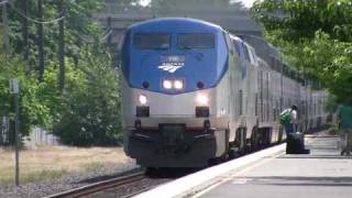 HDAmtraks14 Coast Starlight 6409 to Seattle WA [upl. by Aileduab]