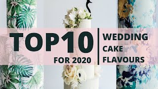 10 Best Wedding Cake Flavours for 2020 by Sweet Lionheart  Pink Book Weddings [upl. by Earehs489]