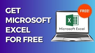 How to Download and Install Microsoft Excel for Free 2024 [upl. by Wolcott]