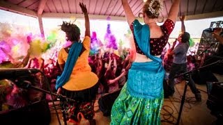 KIRTANIYAS  Nitai Gauranga feat MC Yogi  Festival of Colors OFFICIAL HOLI [upl. by Atik]