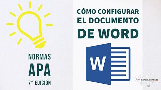 Normas APA Séptima 7ma Edición 2020  última actualización Word Tutorial en español [upl. by Nysilla]