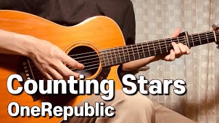 OneRepublic  Counting Stars with TABS│원리퍼블릭  카운팅스타 Fingerstyle Guitar Cover 기타 커버 [upl. by Dorolisa]