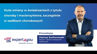 Zasiłki 2022 zmiany w zasiłkach chorobowym i macierzyńskim [upl. by Skiba]