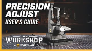 How to Use The Precision Adjust Knife Sharpener  Users Guide How to Sharpen a Knife [upl. by Rochelle832]