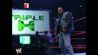 Triple H Greatest Return To RAW 2002 [upl. by Filia582]