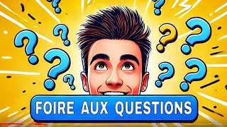 JE RÉPONDS À VOS QUESTION   FAQ [upl. by Aikar36]