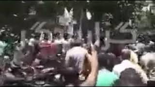 25618 Tehran Crowds chant quotDeath to Palestinequot [upl. by Aihsekin869]