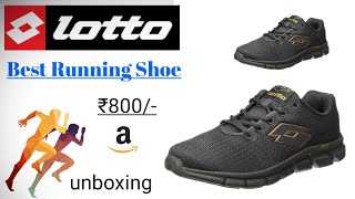 Lotto VERTIGO RunningSports Shoes amp Lightweight  Unboxing Review  For MensBoys  lotto shoe [upl. by Ecirpac693]