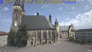 Webcam Marktplatz Köthen Zeitraffer vom 20240721 [upl. by Norse]