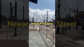 Light rail arriving at Newark Broad Street [upl. by Notsnarc200]