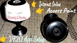 A9 Camera Review  Connect to V720  Internet Online  Access Point 📱 [upl. by Stephen644]