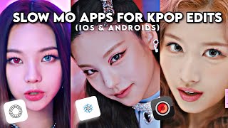 kpop slow mo apps for editing ios amp androids [upl. by Terbecki]