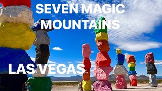 SEVEN MAGIC MOUNTAINS  Walking Tour  LAS VEGAS  4K nevada lasvegas usa usatravel [upl. by Ingamar171]