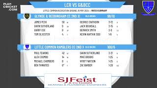 Little Common Ramblers CC 2nd XI v Glynde amp Beddingham CC 2nd XI [upl. by Analiese]