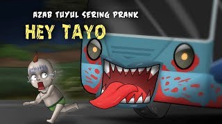 Kartun Lucu  Azab Tuyul Sering Prank Hey TayoHORORKOMEDI Kartun Hantu Rizky Riplay [upl. by Tyree958]