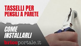 Come installare dei pensili a parete utilizzando i tasselli [upl. by Cassandre]