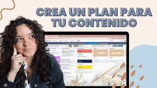 CREA UN PLAN DE CONTENIDO PARA TUS REDES SOCIALES EN EL 2023 [upl. by Eivol]