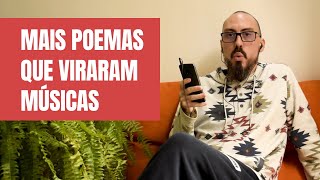 Mais Poemas Que Deram Ótimas Músicas  BÔNUS  EM ALTO MAR [upl. by Appel466]