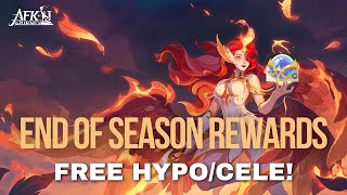 END OF SEASON REWARDS  CALCULATOR  FREEHYPOCELE  AFK JOURNEY [upl. by Enid]