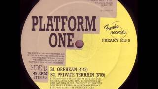 PLATFORM ONE  PRIVATE TERRAIN 1991 [upl. by Assilym]