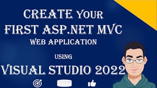 How To Create An ASP NET 6 MVC Web Application Using Visual Studio 2022 Step By Step For Beginners [upl. by Ameehsat]